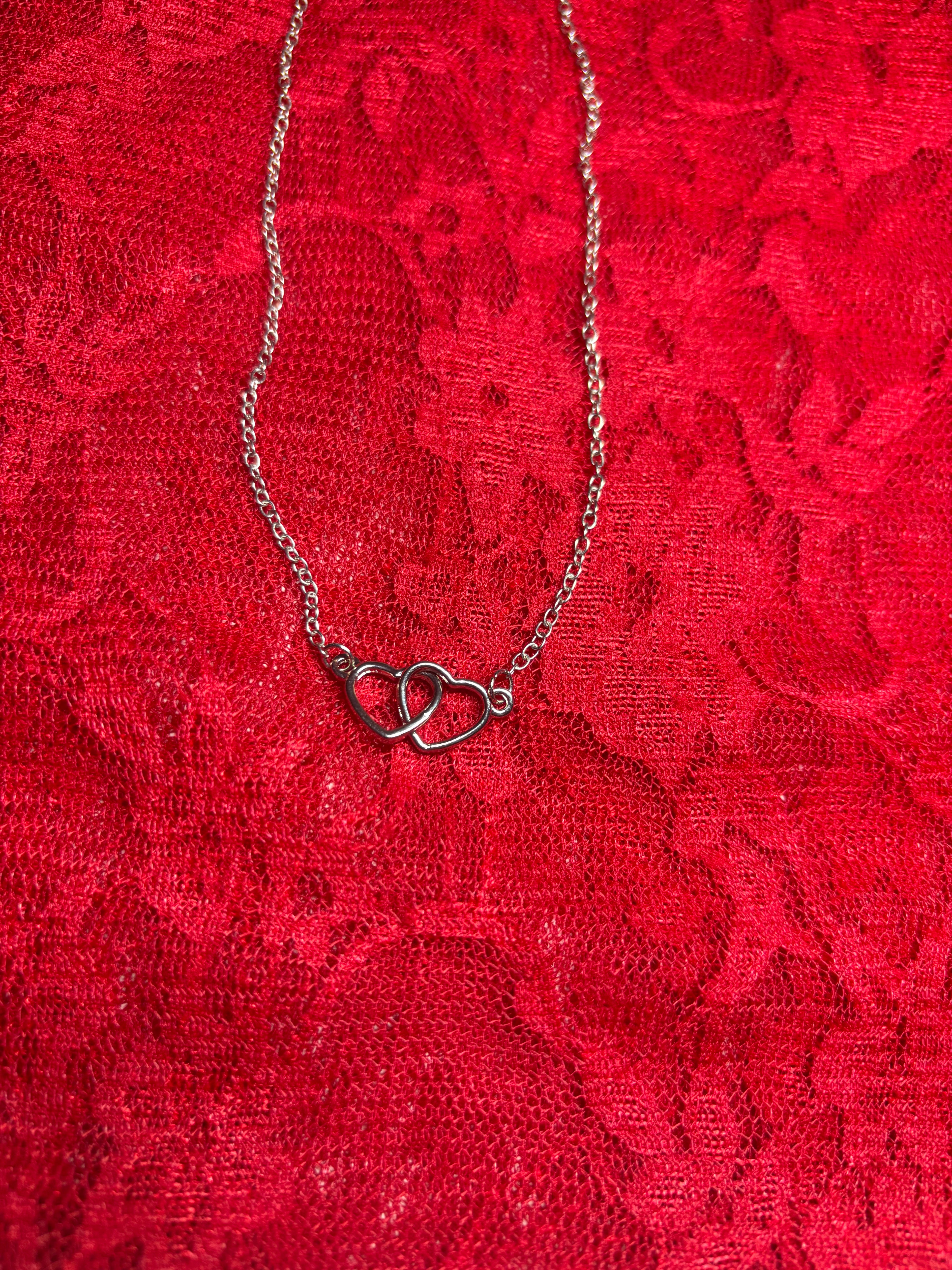 Twins Heart Necklace