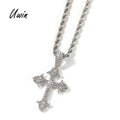 Vintage Diamond Cross Necklace