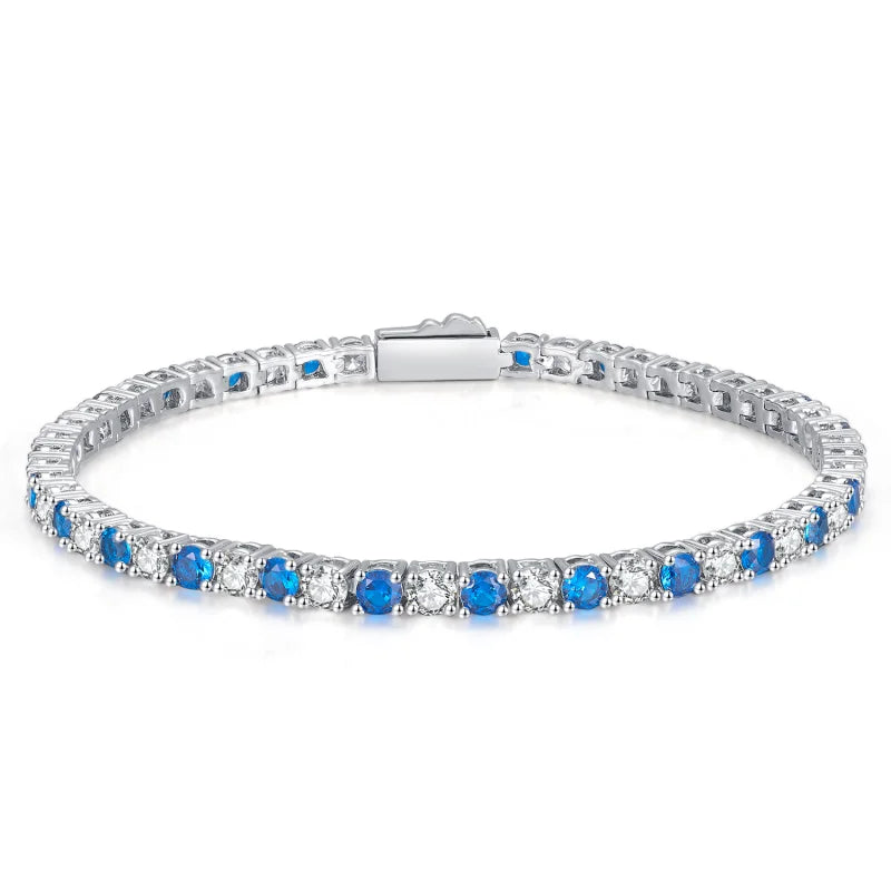Blue Diamond Bracelet Link