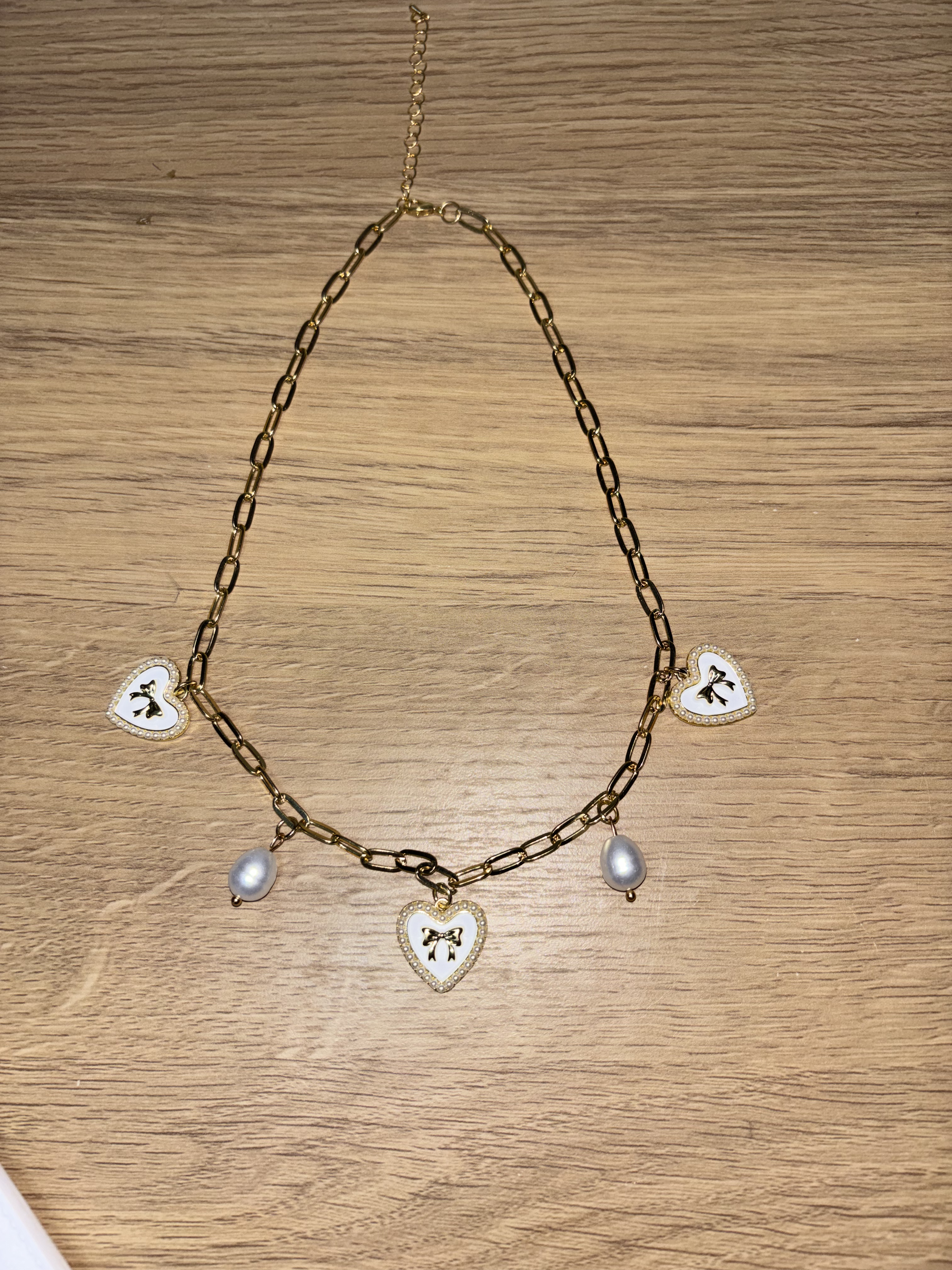 Coquette Heart Necklace